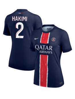 Zenske Futbalové oblečenie Paris Saint-Germain Achraf Hakimi #2 2024-25 Krátky Rukáv - Domáci